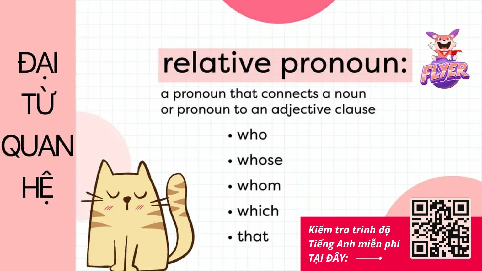 Đại từ quan hệ tiếng Anh