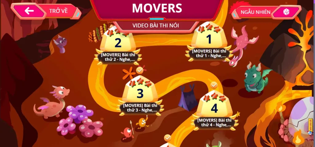 200+ đề Movers trên FLYER 