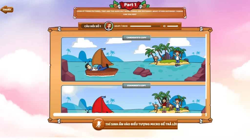 Speaking trên FLYER