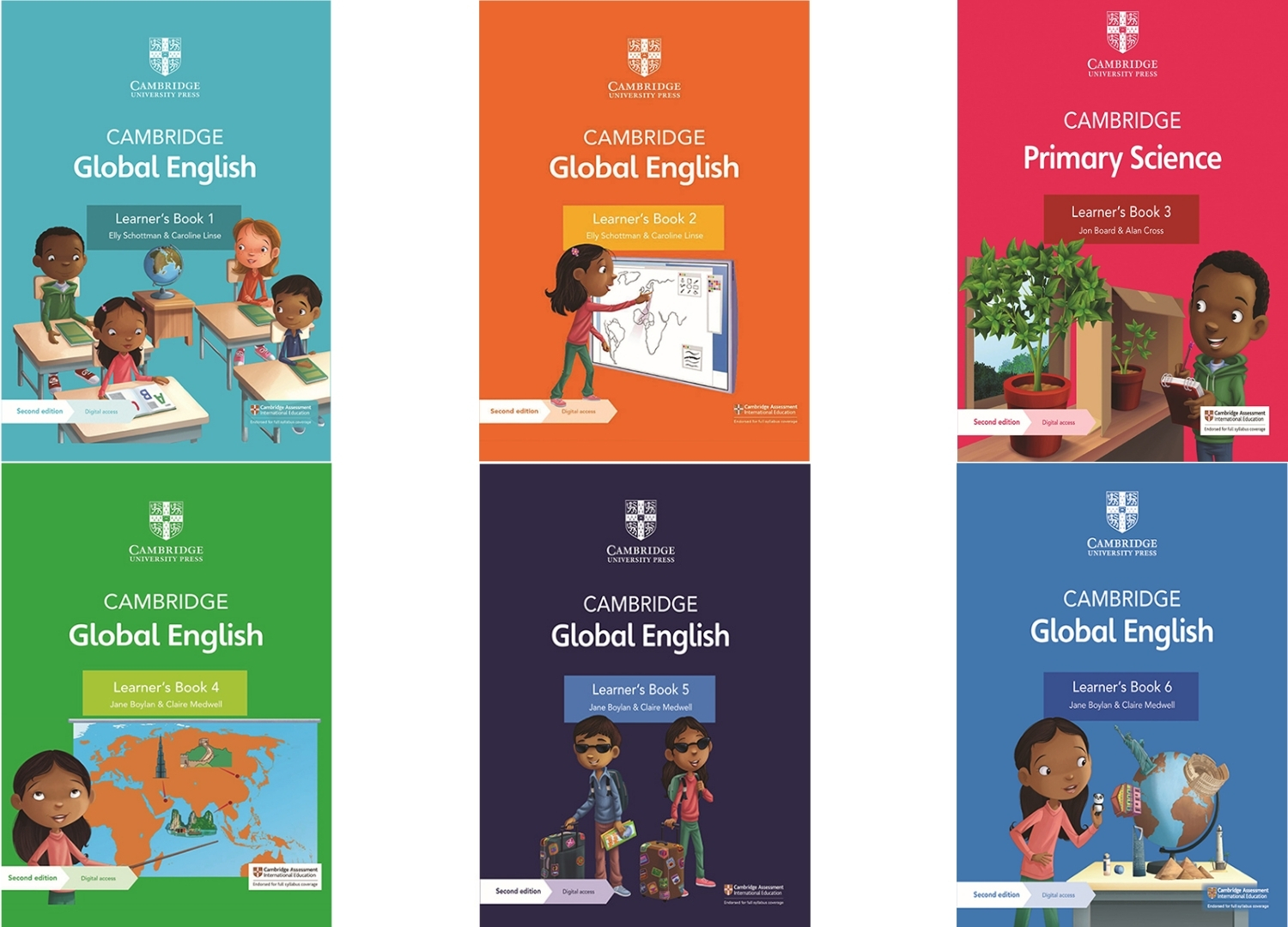 Cambridge Primary Global English 1 - 6 (second edition)
