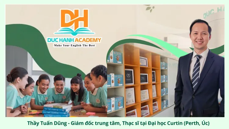 Đội ngũ trung tâm Ngoại ngữ Đức Hạnh Academy