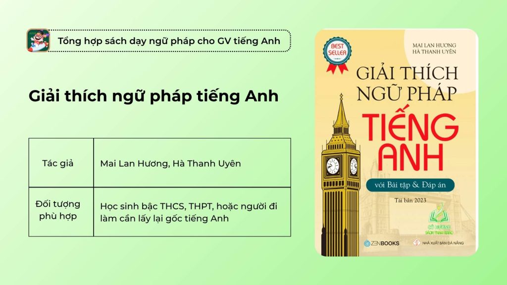 Giải thích ngữ pháp tiếng Anh