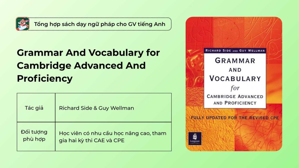 Grammar And Vocabulary for Cambridge Advanced And Proficiency