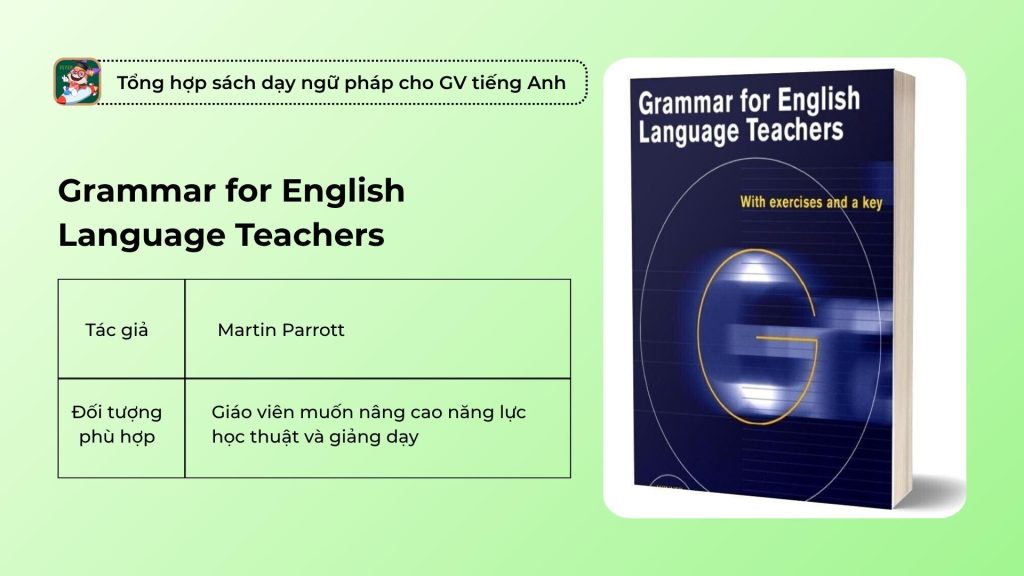 Sách ngữ pháp Grammar for English Language Teachers