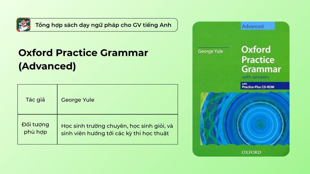 Tải sách Oxford Practice Grammar (Advanced)