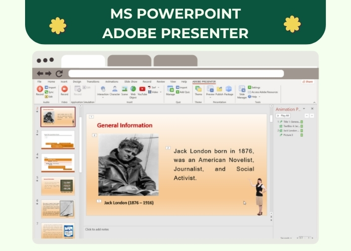 công cụ adobe presenter