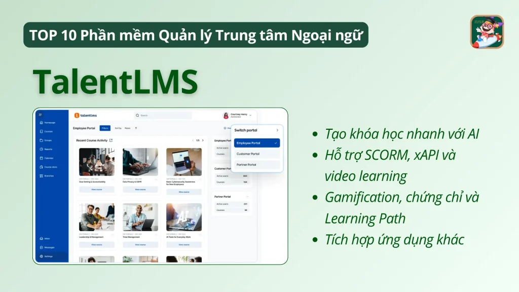 Hệ thống LMS: TalentLMS