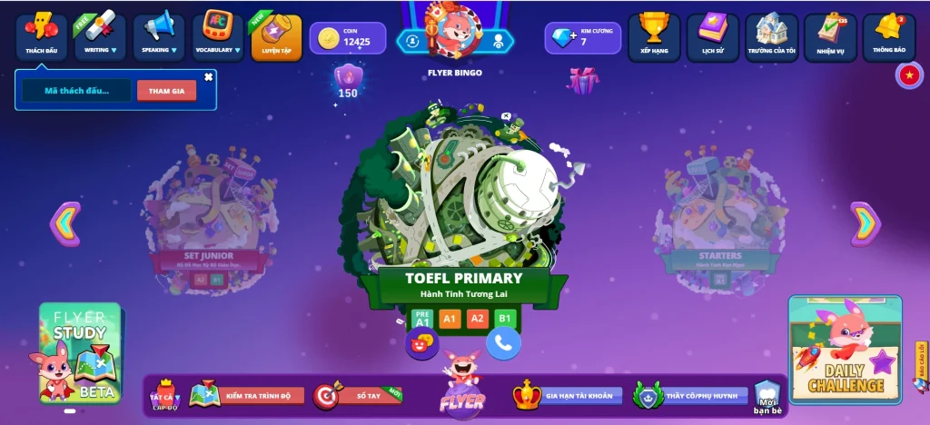 Tính năng game hóa giúp tăng cảm hứng học tập