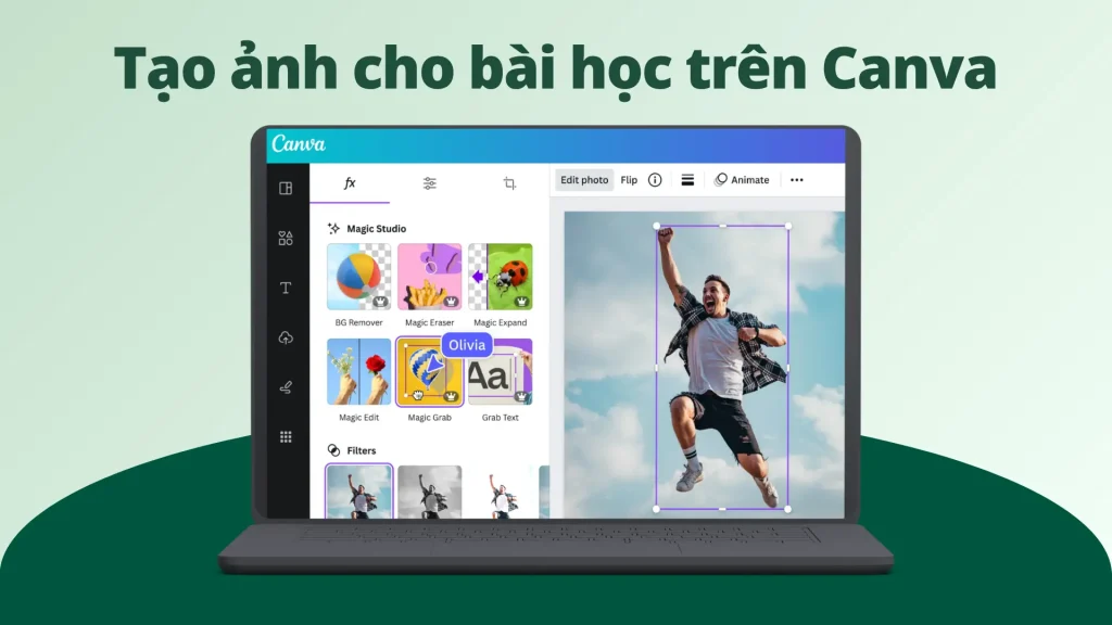 Công cụ AI dạy học Canva