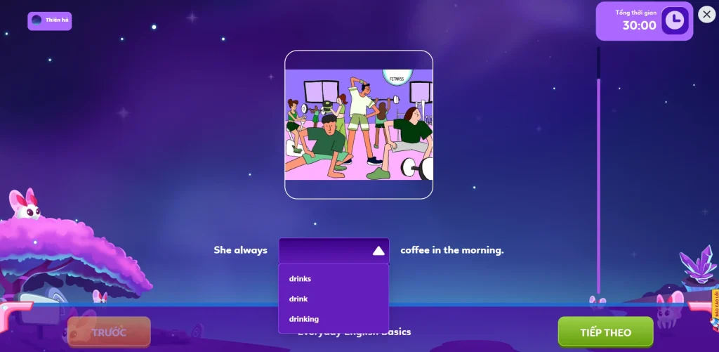 Website tạo worksheet Teado.ai