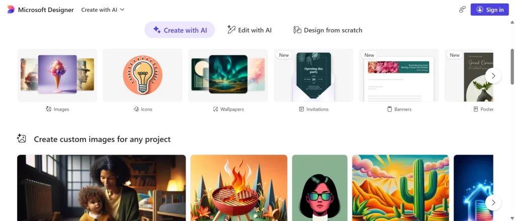 Tạo hình ảnh sinh động cho bài giảng với Microsoft Designer