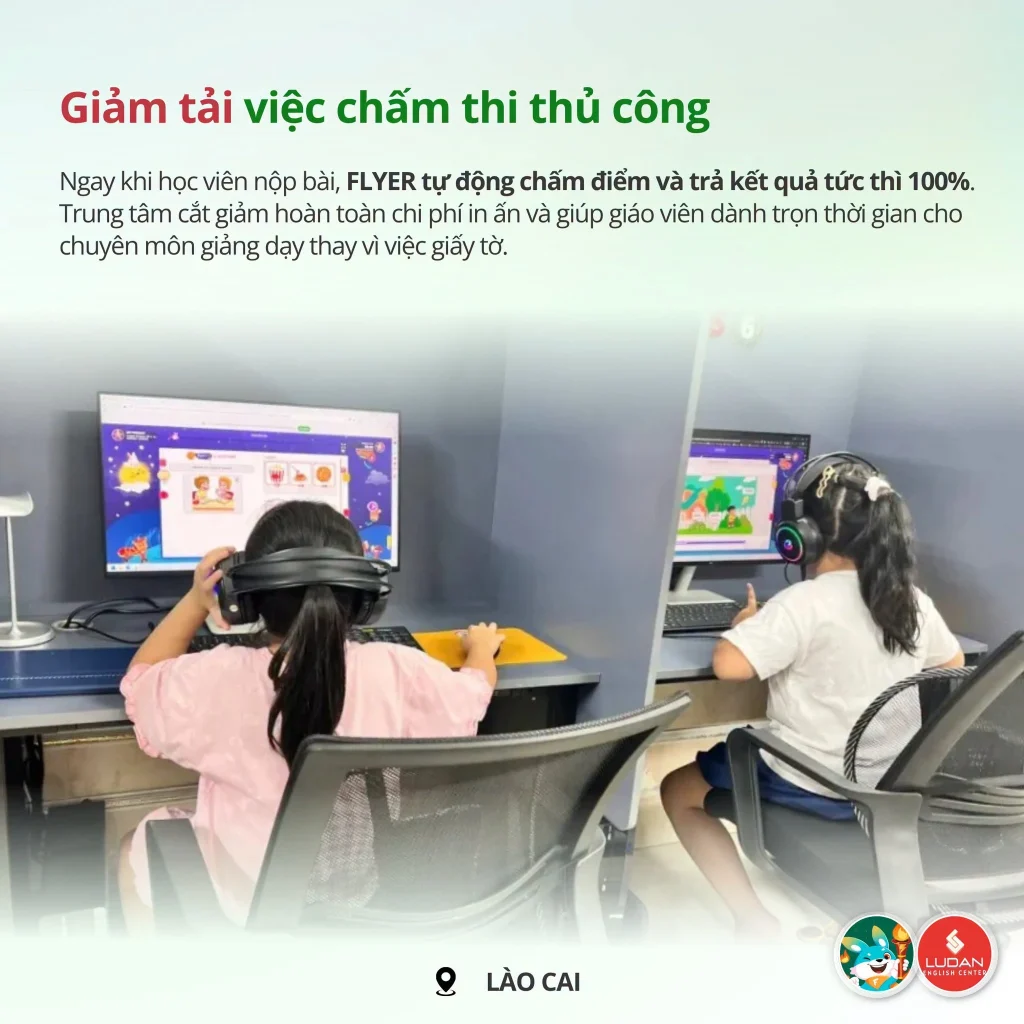 Anh ngữ LUDAN hợp tác FLYER